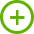 Знак плюса зелёный, соответствует достоинствам установки автономной канализации «ЭКО-М»